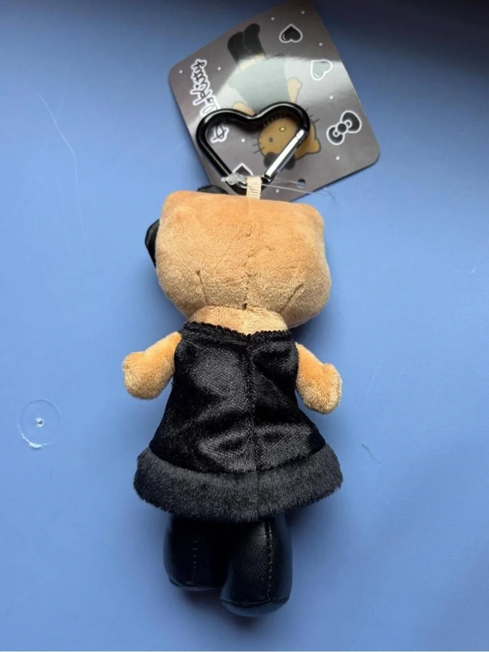 Hello Kitty Black Dress Plush Keychain - Kids Accessories